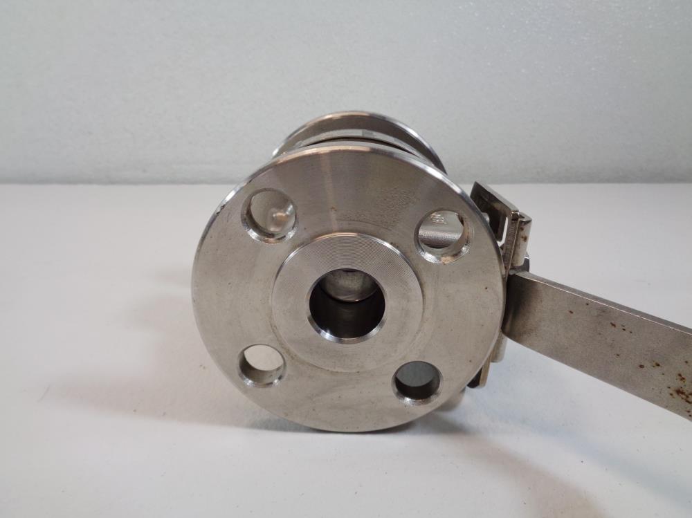 Cameron WKM DynaSeal 1" x 1" 150# CF8M 2-Piece Ball Valve, Type 8110, Model 310F